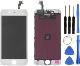 Resim iPhone 6 Plus Uyumlu Lcd Ekran Dokunmatik Beyaz 