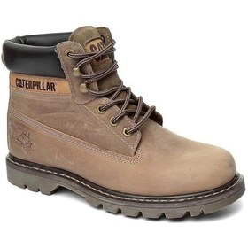 Resim Caterpillar Colorado Beige Crazy Deri Kadın Bot Siyah 