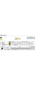 Resim Fett Kraft APMT160412PDER-JH2 KR5120 Sert Maden Uç 10'lu 