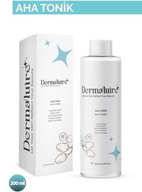 Resim Dermaluire Akne Ve Sivilce Karşıtı, Gözenek Sıkılaştırıcı Aha Tonik 200ml ( Glikolik Asit, Laktik Asit) 