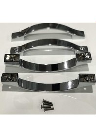 Resim Alika- Parlak Krom Duşakabin Kulpu Krom 