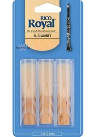 Resim Rico Royal Rcb03 Bb Clarinet 1.5 Bb Klarnet Kamışı (3'lü Paket) 