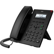 Resim IP212 Poe Siyah Masaüstü IP Telefon Karel