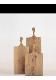 Resim Ahşap 3 Boy Kesme Tahtası Seti Ahşap 