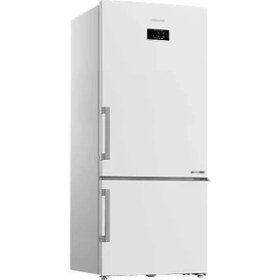 Resim Grundig Gpknd 551 E Enerji Sınıfı 551L Duo No-Frost Alttan Donduruculu Buzdolabı Beyaz 