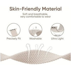 Resim Gaojunshop01 Renkli 10lu Esnek Ayarlanabilir Iwatch Kayışı 38-49mm Spor Bileklik 