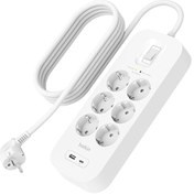 Resim Belkin SRB002VF2M USB-C-USB-A 6X 2 Metre Akım Korumalı Priz 