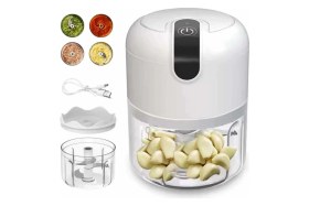 Resim Esranın Dünyası Anneler Gününe Özel Hediye El Rondosu Doğrayıcı Şarjlı Taşınabilir RSKRG34-ESRDNS 