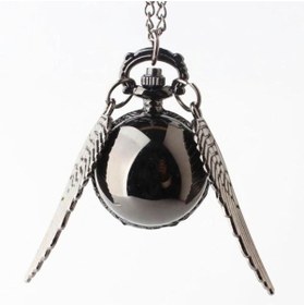 Resim valkyrie Harry Potter Quidditch Snitch Topu Model Kolye Köstekli Saat 