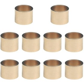 Resim Suntek 10 Adet Bilardo Ipucu Çubuk Ferrules Dia-13mm 
