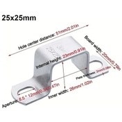 Resim Willowhaven 304 Paslanmaz Çelik 25x25 M U Boru Kelepçesi Hortum Bağlama 