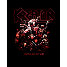 Resim Kreator Pleasure To Kill Büyük Sırt Patch Yama 