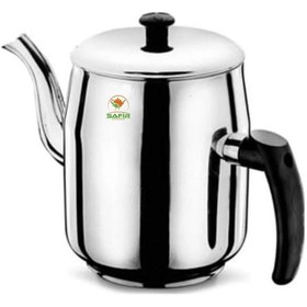 Resim Ulutaş Kahveci Demlik No:3 2 Litre Net Hacimli Paslanmaz Çelik Beyaz 