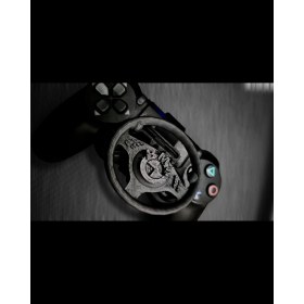 Resim Salıncak Ps4 Mini Direksiyon Bmw Seti SİYAH ( Tam Ölçü ) 