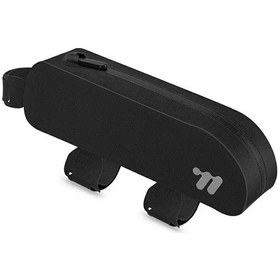 Resim West Bıke Yp0707384 0.7l Mtb Bisiklet Üst Tüp Çanta Su Geçirmez Yol Bisiklet Şasi Çantası Siyah 