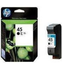 Resim Hp 51645 (45) A Siyah Orijinal Plotter Kartuş Hp 