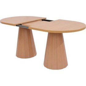 Resim Bohem Rodi Banklı Açılır Yemek Masa Sandalye Takımı 90x160cm 