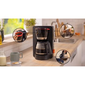 Resim Bosch filtre kahve makinesi ComfortLine , Aroma+, aroma korumalı cam sürahi, 1,25 l, 10 – 15 fincan 