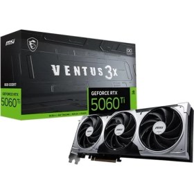 Resim Hello Papana Msı Geforce RTX5060TI 8g Ventus 3x Oc 8gb Ddr7 128BIT 3xdp 1xhdmı Ekran Kartı 