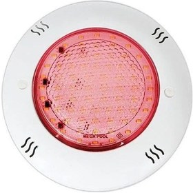 Resim Sıva Üstü Slim Flat Havuz Lambası Kırmızı 26cm Çap 33mm Yükseklik 30w/12v 
