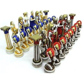 Resim Satranç Taşı Polyester Büyükboy Herkül Dekoratif Bertek Dijital Hediyelik 