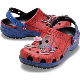 Resim Crocs Spider Man Classic Clog Çocuk Terlik Sandalet 211409-90h Kırmızı 