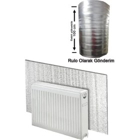 Resim Markaflex 3 Metre Kalorifer Peteği Arkası Isı Yalıtım ve Izolasyon Levhası Radyatör Arkalığı Yalıtım Malzemesi 