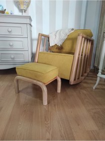 Resim NOSSO HOME Emzirme Koltuğu Tv Koltuğu Sallanan Koltuk ( Mamma Hardal ) 