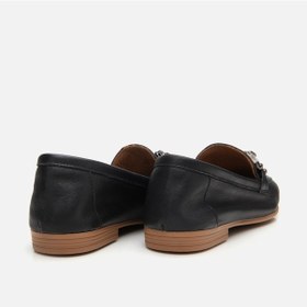 Resim Hotiç Hakiki Deri Siyah Kadın Loafer 01ayh306730a100 Siyah-black Siyah 
