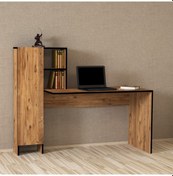 Resim Kalenderdekor1 Kalender Dekor New Twin Çalışma Masası Twn04 Meşe 