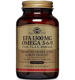 Resim Solgar Efa 1300 Mg Omega 3-6-9 Fısh Flax Borage 