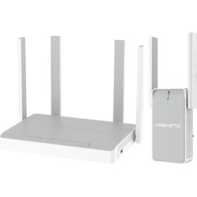 Resim Keenetic Hopper Dsl Wi-Fi 6 Vdsl2/Adsl2+ Modem, Gigabit Fiber Destekli Router & Buddy 6 Kablosuz Menzil Genişletici, Wi-Fi Mesh Sistemi 