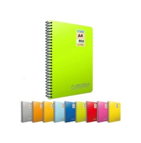 Resim Chromo Spiralli Pp Kapak Defter A4 Kareli 100 Yp 1492 6'lı 