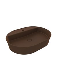 Resim Bocchi Sottile Slim Line 1600-025-0126 Tezgah Üstü Lavabo Kahverengi 1466841 