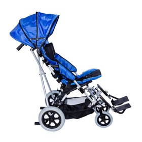 Resim Comfort Plus DM-BOSS Mavi Engelli Pediatrik Baston Puset 