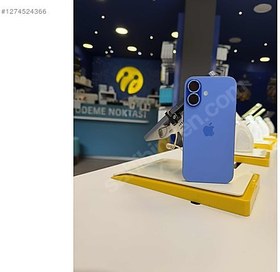 Resim Apple iPhone 16 İkinci El YD | 128 GB | Laciverttaş 