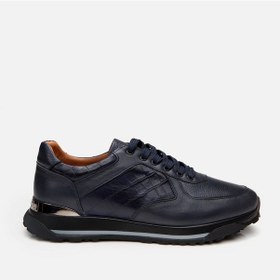 Resim Hotiç Hakiki Deri Lacivert Erkek Spor Ayakkabı 02ayh295960a680 Lacivert-navy Lacivert 
