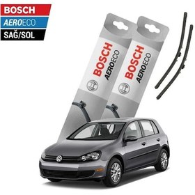 Resim Bosch , Volkswagen Golf 6 2012 Model Bosch Aeroeco Muz Silecek Takımı 
