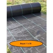 Resim NetBazaars Jut Zemin Kaplama Malzemesi, Çim Çıkarmaz, 1X35 Metre 