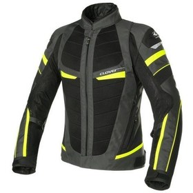 Resim Clover Rainjet-2 Wp Korumalı Motosiklet Montu Koyu Gri 