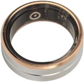 Resim Akıllı Sağlık Halkası, Gümüş Altın Şarj Edilebilir Akıllı Yüzük Sağlık Takip Cihazı, Kadınlar Için Uyku İzleme Için 