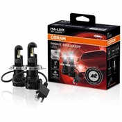 Resim Osram Night Breaker Led H4 12V %230 Fazla Işık 64193DWNB (1 Takım-2 Adet) 