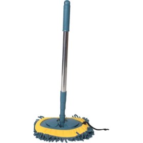 Resim Skyeyyt Araba Temizleme Paspas Araba Yıkama Fırçası Döner Teleskopik Paspas Şöberine Süpürge Toz Fırçalama Zemin Pencereleri Temizleme Araçları (Yurt Dışından) 