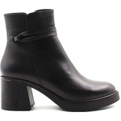 Resim Hakiki Deri Kürklü Kadın Klasik Bot 757kza24514 001 