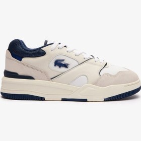 Resim Lacoste Sport Lineshot Erkek Krem Spor Ayakkabı 