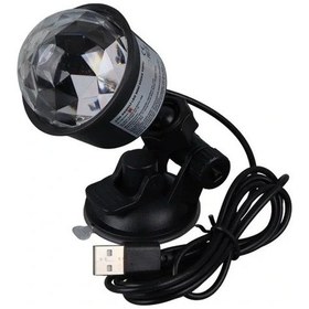 Resim Ledx Al-kx-6889 Projeksiyon Atmosferli Usbli 4 Watt Şarjlı Sihirli Rgb Led Disko Topu 