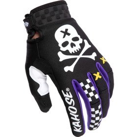 Resim Soluk alabilen Siyah ve Mor Uzun Parmak Bisiklet Eldiveni Dokunmatik Ekran ile - Erkekler ve Kadınlar için Unisex Bağcıklı Açık Hava Spor Ekipmanları, Dağ Bisikleti, Yol Bisikleti ve Şehir İletişim için Tüm Mevsim Konforu, Dağ Bisikleti Aksesuarları, Şık Eldiven Tasarımı 