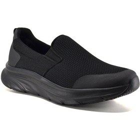 Resim King Paolo D1114 Hıgh Step Erkek Ayakkabı Tekstil Spor Ayakkabı-Siyah 
