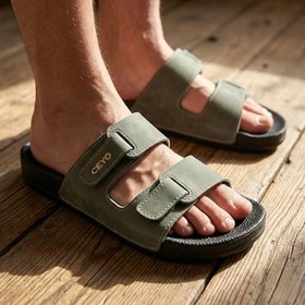 Resim Ceyo BAHAMA-16 Anatomik Taban Erkek Terlik Haki 40-45 
