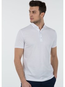 Resim Wemsey Erkek Slim Fit Pike T-Shirt 40812126 Beyaz-Beyaz 